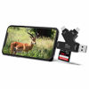 Picture of Campark Trail Camera Viewer SD Card Reader 4 in 1 SD Card Reader Trail Game Camera Memory Card Viewer to View Photos or Videos on Smartphone and Computer