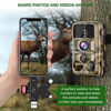 Picture of Campark Trail Camera Viewer SD Card Reader 4 in 1 SD Card Reader Trail Game Camera Memory Card Viewer to View Photos or Videos on Smartphone and Computer