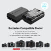 Picture of SmallRig LP-E6NH Camera Battery Charger Set for Canon R5, R6, R7, Double Slot LP-E6NH Battery Charger for Canon R, R6 Mark II, 5D IV/III/II, 5DS, 6D, 6D II, 7D, 7D II, 60D, 60Da, 70D, 80D, 90D - 3821