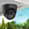 Picture of Amcrest 5MP Turret POE Camera, UltraHD Outdoor IP Camera POE with Mic/Audio, 5-Megapixel Security Surveillance Cameras, 98ft NightVision, 103° FOV, IP67, MicroSD (256GB) Black IP5M-T1179EB-28MM