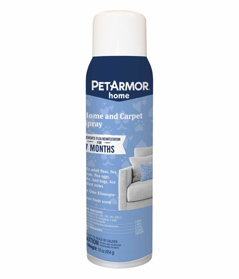 Picture of PETARMOR Home and Carpet Spray for Fleas and Ticks, Protect Your Home From Fleas and Eliminate Pet Odor, 16 Ounce