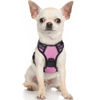 Picture of rabbitgoo Dog Harness, No-Pull Pet Harness with 2 Leash Clips, Adjustable Soft Padded Dog Vest, Reflective No-Choke Pet Oxford Vest with Easy Control Handle for Small Dogs, Pink,XS