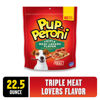 Picture of Pup-Peroni Original Triple Meat Lovers Flavor Dog Treats, 22.5 Ounce