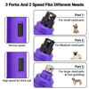 Picture of Casfuy Dog Nail Grinder Upgraded - Professional 2-Speed Electric Rechargeable Pet Nail Trimmer Painless Paws Grooming & Smoothing for Small Medium Large Dogs & Cats (Purple)