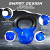 Picture of Yes4All Vinyl Coated Kettlebell Weights Set - Great for Full Body Workout and Strength Training - Vinyl Kettlebell 10 lbs