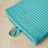 Picture of KitchenAid Ribbed Soft Silicone Oven Mitt Set, 7"x13", Aqua Sky 2 Count