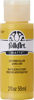 Picture of FolkArt Acrylic Paint in Assorted Colors (2 oz), 2551, Moon Yellow