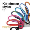 Picture of Fiskars® Softgrip® Blunt-tip Kids Scissors, Assorted colors (5in.)