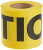 Picture of IRWIN Tools STRAIT-LINE 66200 Barrier Tape Roll, CAUTION, 3-inch by 300-foot (66200)