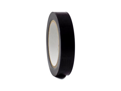 Picture of T.R.U. CVT-536 Black Vinyl Pinstriping Dance Floor Tape: 1.5 in. Wide x 36 yds. Several Colors