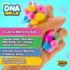 Picture of YoYa Toys DNA Balls - Fidget Stress Balls Set - 3 Pack - Colorful Jelly Beads and Squishy Rubber Balls - Squishies for Girls and Boys, and Adults - Sensory Toys for Autistic Children - Water Orbs Toys