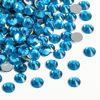 Picture of beadsland Flat Back Crystal Rhinestones Round Gems, Indicolite (6.4-6.6mm) SS30/288pcs