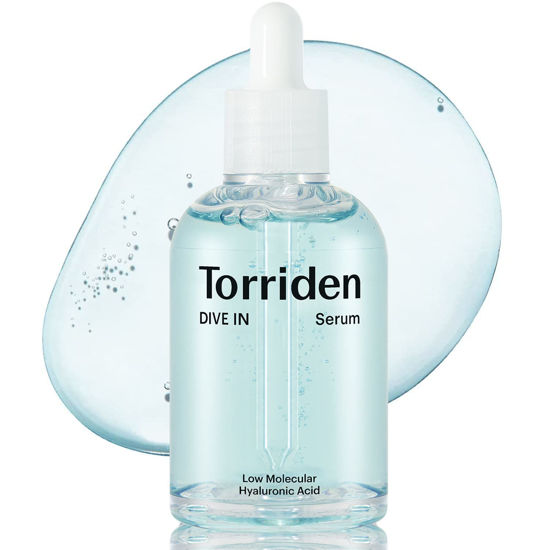 Picture of Torriden DIVE-IN Low-Molecular Hyaluronic Acid Serum, Double Sized 3.38 fl oz | Face Serum for Dry, Dehydrated, Oily Skin | Fragrance-free, Alcohol-free, No Colorants | Vegan, Clean, Cruelty-Free