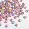 Picture of Beadsland 1440 Pieces Flat Back Crystal Rhinestones Round Gems,Light Pink AB,SS8,2.3-2.5mm