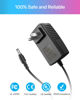 Picture of ZOSI DC 12V 1A 1000mA US CCTV Power Supply Adapter 3m Long Power Cords for Home Security Camera Surveillance System