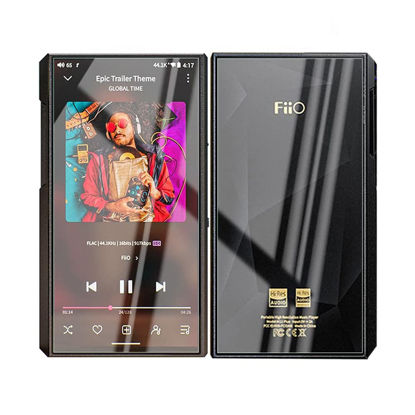 Picture of for Fiio M11 Plus LTD Tempered Glass, 9H Premium Scratch-Proof Protective Tempered Glass Screen Protector for Fiio M11 Plus LTD 5.5inch MP3 Player (Front and back glass)