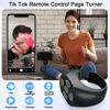 Picture of Bluetooths Remote Control Scrolling Ring for Tiktok Page Turner, Wireless Camera Shutter Selfie Button for iPhone Android iPad Cell Phone Remote Clicker Kindle App, Simulate Mouse Operation - Black