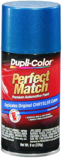 Picture of Dupli-Color EBCC04227-6 PK Intense Blue Pearl Chrysler Perfect Match Automotive Paint - 8 oz. Aerosol, (Case of 6)