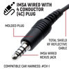 Picture of Rugged IMSA Helmet Kit Headset for Racing Radios Communications Electronics - Features M101 Mic Flex Boom and 1/8" Ear Bud Jack