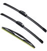 Picture of 3 Wipers Factory Replacement for Nissan Pathfinder 2005 2006 2007 2008 2009 2010 2011 2012,Nissan Xterra 2005 2006-2015 Original Equipment Windshield Wiper Blades 24"+18"+12" (Set of 3) Fit J Hook