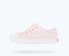 Picture of Native Shoes, Jefferson Child, Kids Lightweight Sneaker, Milk Pink/Shell White, 3 M US Little Kid