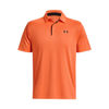 Picture of Under Armour Men's Tech Golf Polo , (866) Orange Blast / / Black , Medium