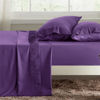 Picture of Bedsure Full Size Sheet Sets - Soft 1800 Sheets for Full Size Bed, 4 Pieces Hotel Luxury Purple Sheets Full, Easy Care Polyester Microfiber Cooling Bed Sheet Set