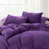 Picture of Bedsure Full Size Sheet Sets - Soft 1800 Sheets for Full Size Bed, 4 Pieces Hotel Luxury Purple Sheets Full, Easy Care Polyester Microfiber Cooling Bed Sheet Set