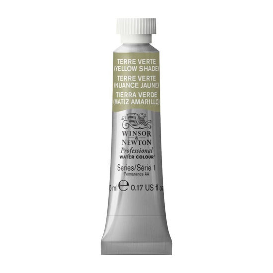 Picture of Winsor & Newton Professional Watercolor, 5ml (0.17-oz) Tube, Terre Verte (Yellow Shade)