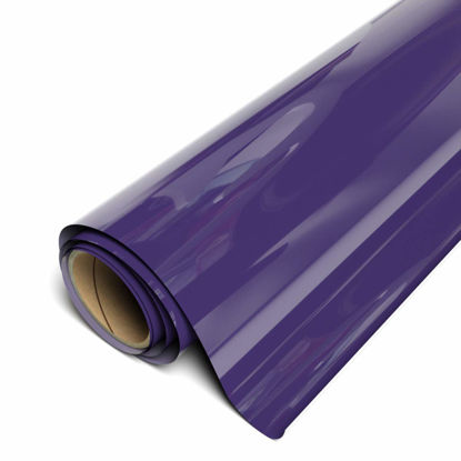 Picture of Siser EasyWeed Heat Transfer Vinyl 11.8" x 3ft Roll (Wicked Purple) Compatible with Siser Romeo/Juliet & Other Professional or Craft Cutters - Layerable - CPSIA Certified