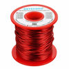 Picture of BNTECHGO 16 AWG Magnet Wire - Enameled Copper Wire - Enameled Magnet Winding Wire - 1.0 lb - 0.0492" Diameter 1 Spool Coil Red Temperature Rating 155℃ Widely Used for Transformers Inductors