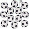 Picture of Mini Sports Balls for Kids Party Favor Toy, Soccer Ball, Basketball, Football, Baseball (12 Pack) Squeeze Foam for Stress, Anxiety Relief, Relaxation. (12 Pack (Soccer Balls))