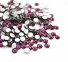 Picture of Jollin Glue Fix Flatback Rhinestones Glass Diamantes Gems for Nail Art Crafts Decorations Clothes Shoes(SS30 288pcs, Amethyst)