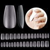 Picture of Beetles Gel Nail Tips for Nails Art, 510Pcs Matte Short Coffin False Nails Tips Fake Clear Gel Tips Acrylic Press on Need Nail Glues for Gel Polish/Dip Powder/Poly Extension Gel Nail Art