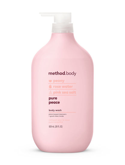 Picture of Method Body Wash, Pure Peace, Paraben and Phthalate Free, 28 oz (Pack of 1)