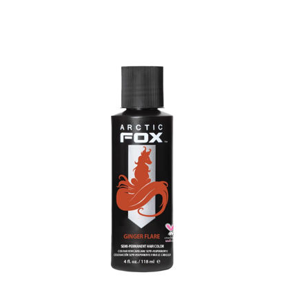 Picture of ARCTIC FOX Vegan and Cruelty-Free Semi-Permanent Hair Color Dye (4 Fl Oz, GINGER FLARE)