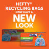 Picture of Hefty Recycling Trash Bags, Blue, 13 Gallon, 60 Count