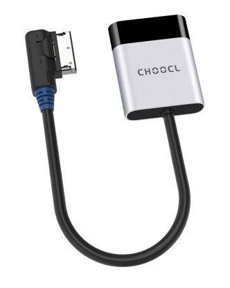 Picture of CHOOCL Bluetooth 5.0 aptX-HD Car Adapter Compatible for Audi MMI 3G AMI Music Interface,Audi Symphony,Audi Concert,Mercedes Media Interface and Volkswagen MDI Connector(A1-3000A)