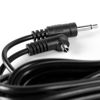 Picture of Fotoconic 10ft/3M 3.5mm to Male Flash PC Sync Cord Cable with 6.35mm to 3.5mm Jack Adapter for Studio Strobe Trigger Camera Lighting