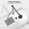 Picture of NEEWER 14.2”/36cm Flexible Holding Arm, Camera Mount Stand Overhead Extension Arm with 360° Swivel Ball Head and Adjustable Clamp for DSLR & Mirrorless Camera, Phone, LED Video Light, Webcam, CR221A