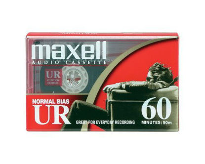 Picture of 10 Pack. - Maxell UR-60 Normal Bias Audio Cassette Tapes