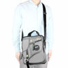 Picture of Vanlison Vertical Messenger Bag, Crossbody Bag, Shoulder Bag Work Satchel for iPad Tablet Kindle (Large-Gray)