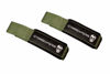 Picture of Lifting Wrist Straps for Weightlifting, Bodybuilding, Powerlifting, Strength Training, & Deadlifts - Padded Neoprene with 18" Cotton (Military Green)