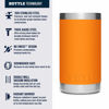 Picture of YETI Rambler Jr. 12 oz Kids Bottle, with Straw Cap, King Crab