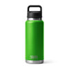 Picture of YETI Rambler 36 oz Bottle, Vacuum Insulated, Stainless Steel with Chug Cap, Canopy Green