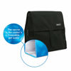 Picture of PackIt Freezable Lunch Bag with Zip Closure, Black