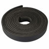 Picture of LolliBeads (TM) Genuine Leather Strap Leather Strip 1/2 Inch Wide and 72 Inches Long, Black