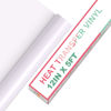 Picture of HTVRONT HTV Vinyl Rolls Heat Transfer Vinyl - 12" x 5ft White HTV Vinyl for Shirts, Iron on Vinyl for All Cutter Machine - Easy to Cut & Weed for Heat Vinyl Design (White)