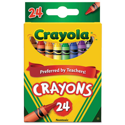 Crayola Large Crayons - Assorted (8 Count), Giant