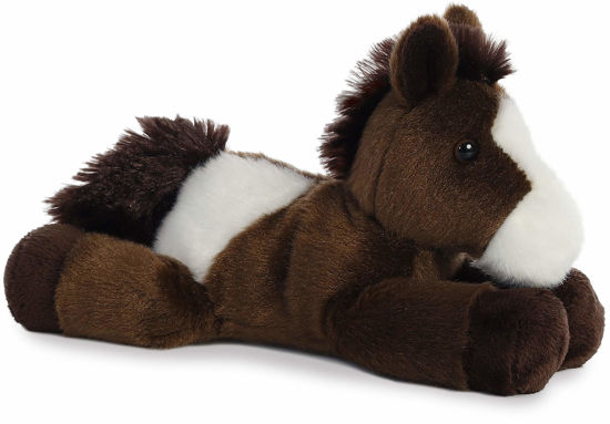 Picture of Aurora® Adorable Mini Flopsie™ Paint™ Stuffed Animal - Playful Ease - Timeless Companions - Brown 8 Inches